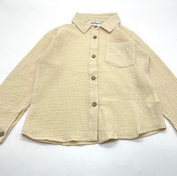 Детская рубашка из муслина GASTON, Белый - Caimano фото 13