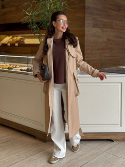 Брюки AURA 4179-164 молочный