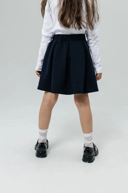 Юбка Татьяна, цвет т.Синий, х/б 74% пэ 20% лайкра 6% - 5+ фото 2