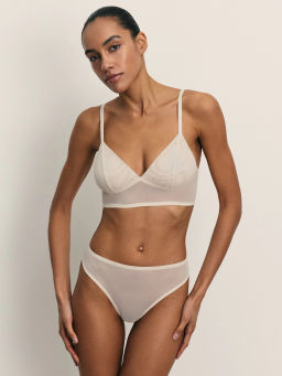 Бюстгальтер без косточек из сетки / Zarina  фото 2