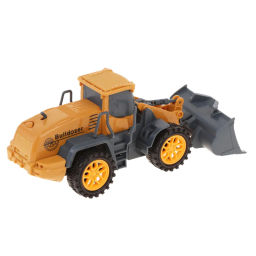 Бульдозер инерционный, пакет - Наша игрушка фото 4