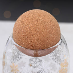 Банка для хранения новогодняя «Чудесное время», 800 мл