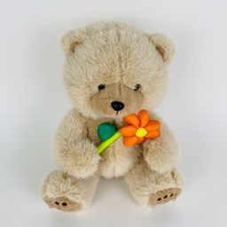 Мягкая игрушка Мишка с цветочком 32 см (арт. 22112/32) - Storyland фото 3