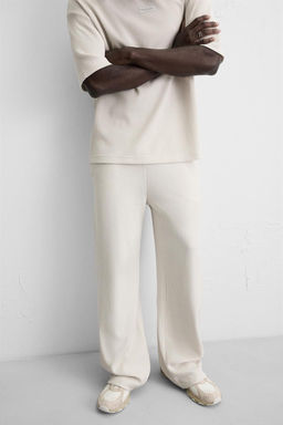 VERTICAL TEXTURED JOGGERS - Zara фото 23