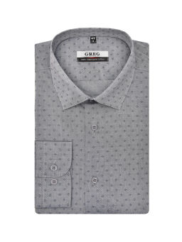 Сорочка мужская длинный рукав GREG 223/211/6186