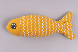 Игрушка для животных Рыбка с кошачьей мятой, в ассортименте