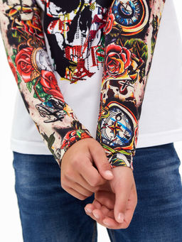 Футболка с длинным рукавом Тату - Стиляж фото 13