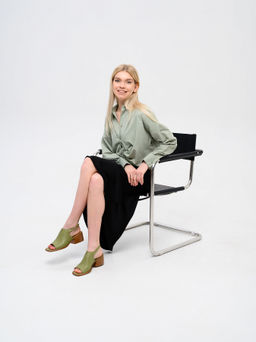 Босоножки 4013.23663bе.Олива орех