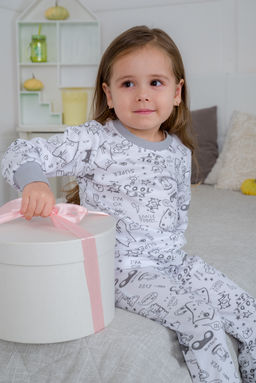 Пижама детская из интерлока пенье Дрёма котик - Амадэль фото 22