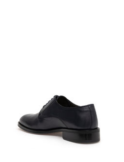 Темно -синие ботинки