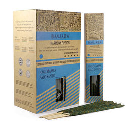 Благовония BANJARA HARMONY Nag Champa-Palo Santo Super Premium качество 8 палочек 15g