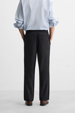 RELAXED FIT JOGGER WAIST TROUSERS - Zara фото 16