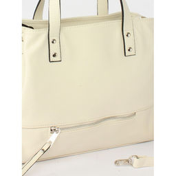 Сумка женская искусственная кожа ADEL-221, 1 отд+карм/пер, бежевый св флотер 253536 - Adelia фото 4