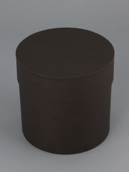 Набор круглых подарочных коробок 4 в 1 «Краски», черный, 20×20 - 13×13 см