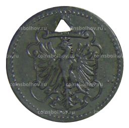 Монета 10 пфеннигов 1917 года Германия Нотгельд Франкфурт на Майне