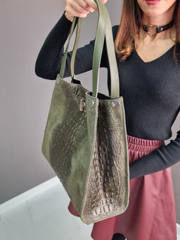 Сумка женская из телячьей кожи