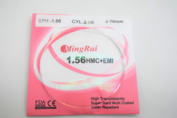 Цена за 1 шт. Линзы MINGRUI Ф70 индекс 1.56 SPH -0,00 CYL -2,00