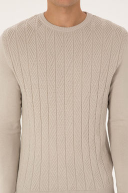 Erkek Slim Fit Bisiklet Yaka Ta_ Kazak - U.s. polo assn фото 6