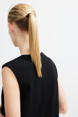 Minivestido con botones decorativos - H&m фото 5