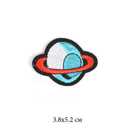 Термоаппликации арт.TBY-2138 Планета 3,8х5,2см 10 шт