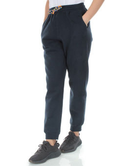 M047 DK. BLUE Брюки спортивные утепленные женские (85% хло - Fashion фото 3