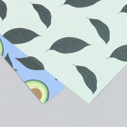 Цена за 5 шт. Бумага для скрапбукинга двусторонняя «Авокадо», плотность 180 г, 30.5×32 см