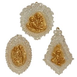 Украшение "Рождественские истории", асс. из 3-х 6,5х0,3х11,5 см