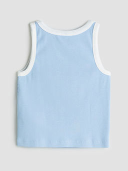 Bisiklet Yaka Nak??l? K?z ?ocuk Atlet