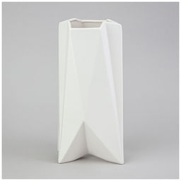 ВАЗА 10.5*8*24СМ ЦВЕТ: БЕЛЫЙ - Lefard фото 4