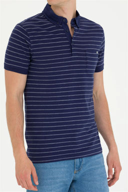 Мужская темно-синяя футболка - U.s. polo assn фото 13