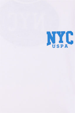 U. S. Polo Assn Детская белая футболка с круглым вырезом - U.s. polo assn фото 12