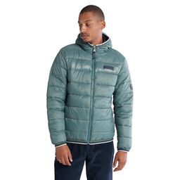 Куртка Timberland Jacket Hooded Mid Weight зеленая