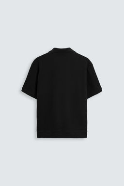 VERTICAL TEXTURED POLO SHIRT - Zara фото 7