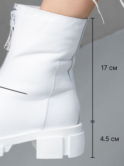 Ботинки EDART 325.L.21074w. белый/байка фото 6