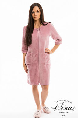 Халат М320175в Сухая роза