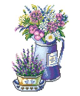 Кристальная (алмазная) мозаика ФРЕЯ ALVR-303 Букет Прованса 25 х 30 см