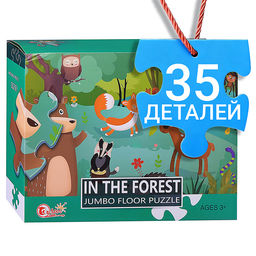 Пазл "Лесные жители" (35 дет.)