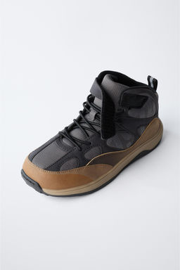 BOTIN DEPORTIVO CONTRASTE / Marr?n - Zara фото 5