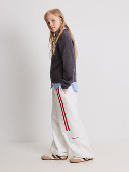 ACOOLA / Брюки детские для девочек Abril белый  фото 8