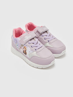 Frozen Bask?l? K?z ?ocuk Spor Ayakkab?