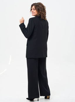 Костюм БелЭльСтиль 848/601 черный с блеском фото 4