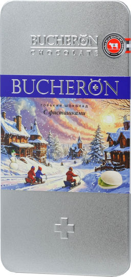 BUCHERON. Новый год. Standart. Горький с фисташками 100 гр. жест.банка
