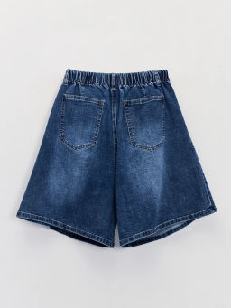 Джинсовые шорты А-силуэта ZR2605092376-103 / Zarina