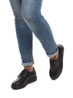 03-5312 BLACK Полуботинки женские (натуральная кожа) - No name фото 4