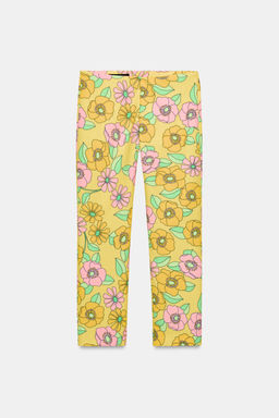 PANTAL?N CAPRI FLORES / Multicolor - Zara фото 4
