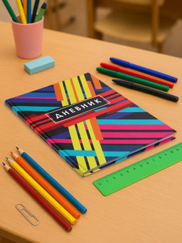 Дневник школьный для 1-11 классов, «Абстракция», твёрдая обложка 7БЦ, глянцевая ламинация, 40 листов