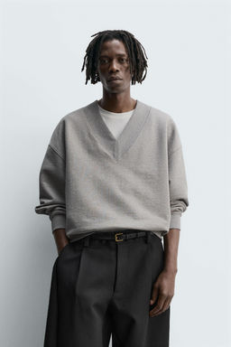 RELAXED FIT SWEATSHIRT - Zara фото 2