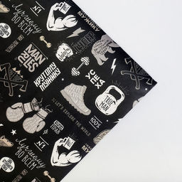 Цена за 10 шт. Бумага упаковочная крафтовая «Лучшему во всем», 70 х 100 см