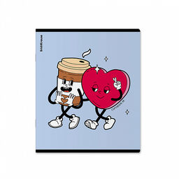 АКЦИЯ Цена за 5 шт. Тетрадь общая ученическая ErichKrause Yummy, 48 листов, клетка, матовая ламинация+выборочный УФ-лак_MIX-PACK