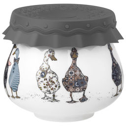 БАНКА LEFARD FAMILY FARM С СИЛИКОНОВОЙ КРЫШКОЙ 9*9*7,5 CM 300 МЛ  фото 6